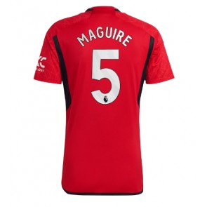 Maillot de foot Manchester United Harry Maguire #5 Domicile 2023-24 Manches Courte